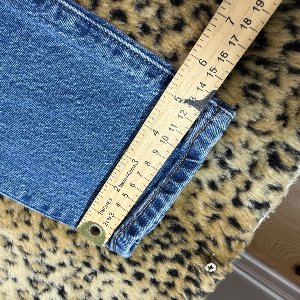 Levis Premium 501 Skinny Jeans Womens 27x32 Blue Denim High Rise Button Fly 501S - Picture 9 of 11